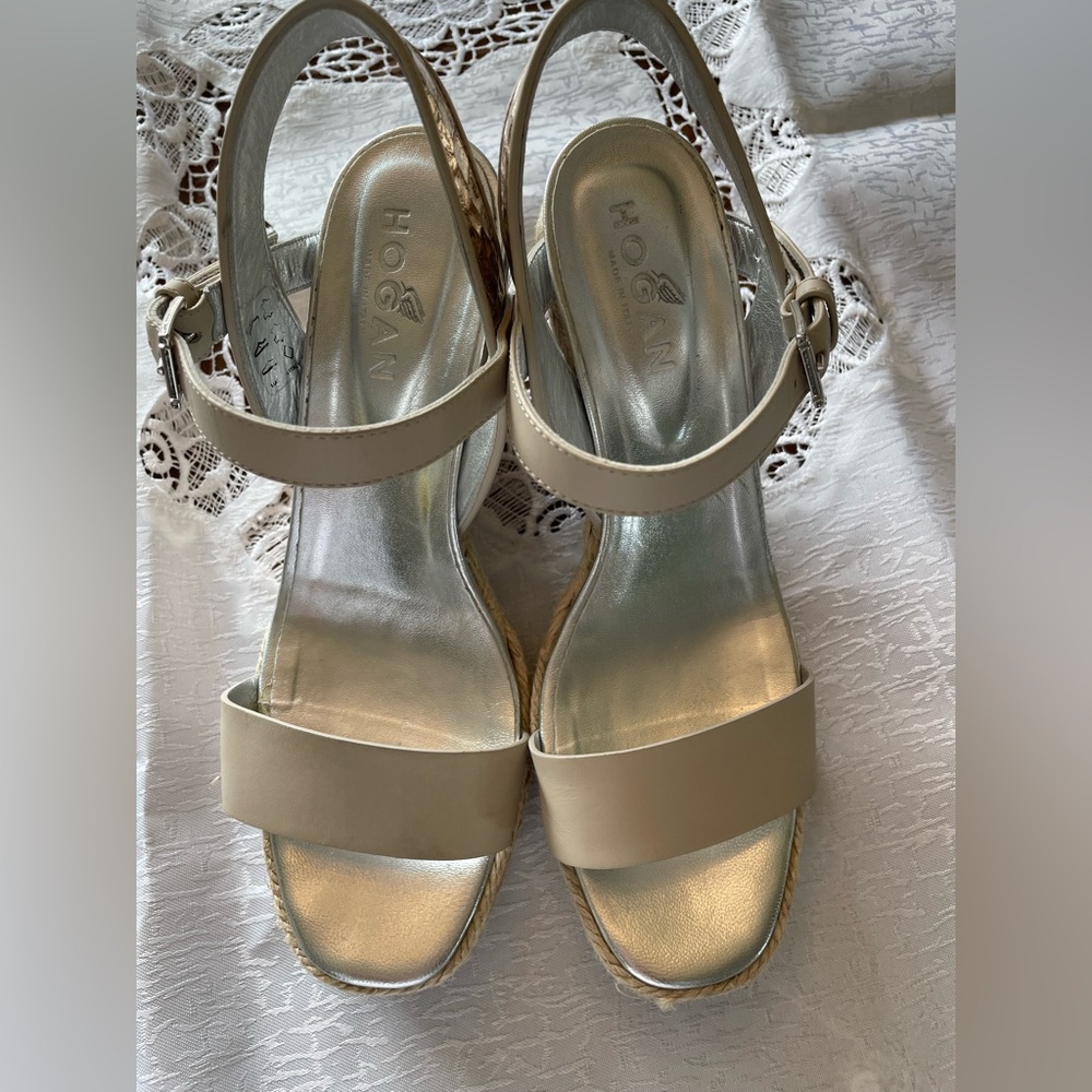 HOGAN, Wedge Sandal